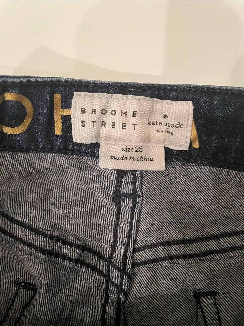 kate spade Women's Skinny Dark Blue Jeans